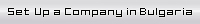 Set Up a Company in Bulgaria